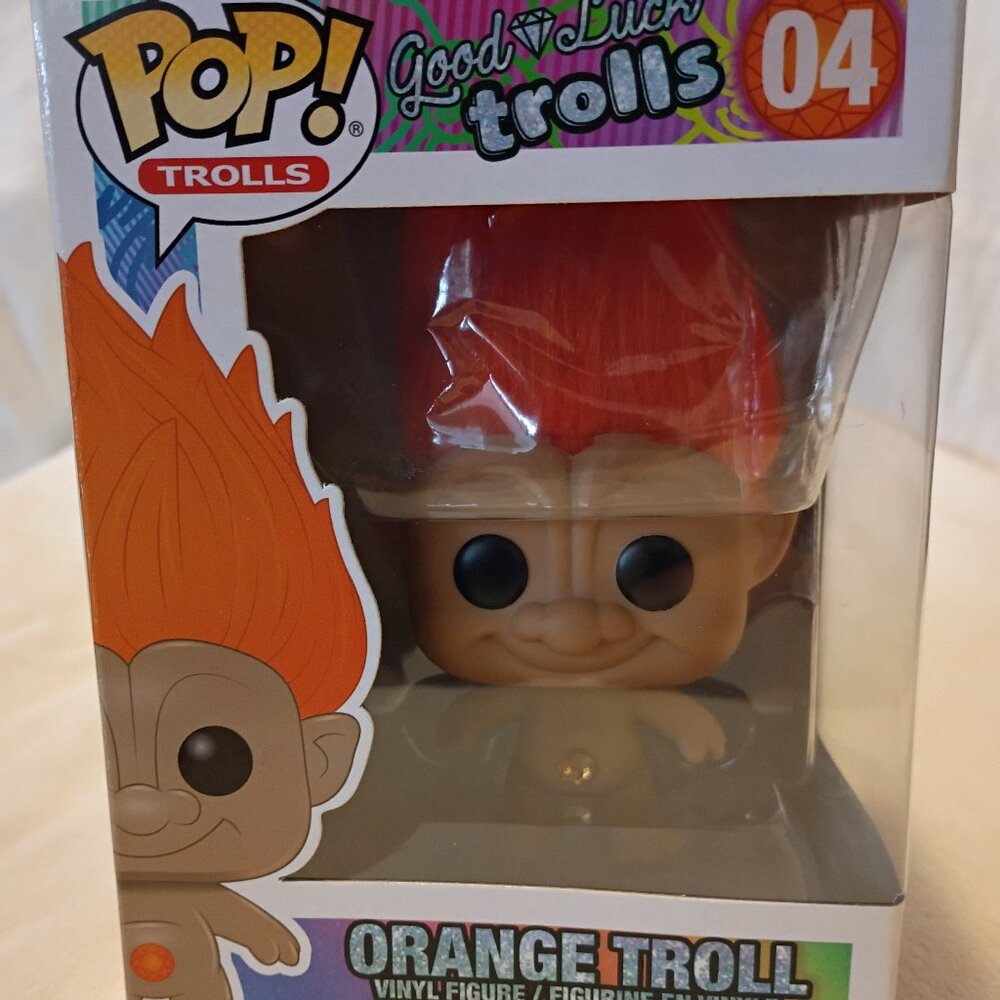Orange Troll Funko Pop
